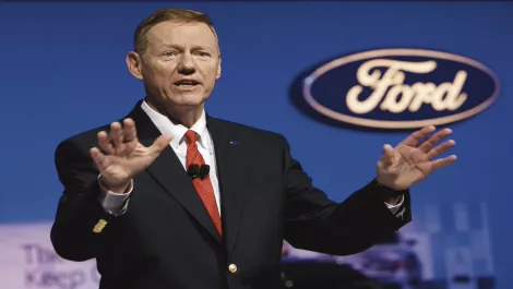 Is Ford CEO Mullaly no longer in the Microsoft driving seat?