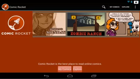 Android App Review: Comic Rocket webcomic reader