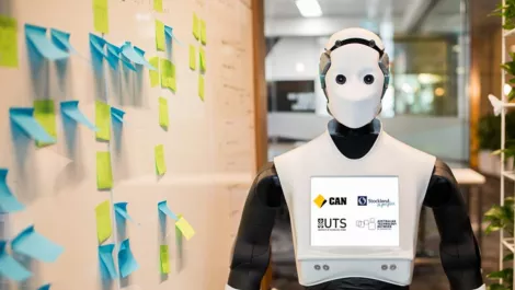 Air New Zealand employs a friendly robot in their five-day social experiment