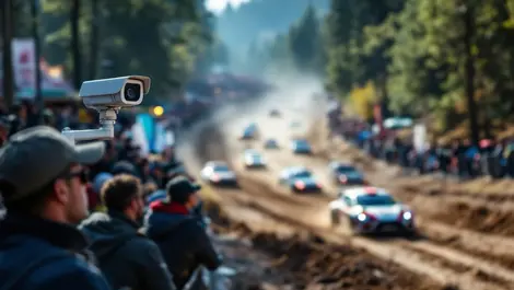 AI safety camera aims to improve protection at rally events
