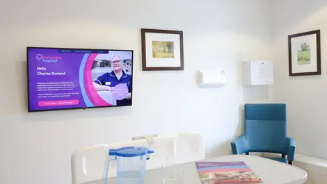 Benenden Hospital enhances patient stays with LG digital displays