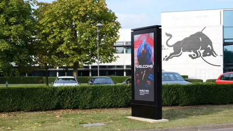 Red Bull Racing upgrades HQ with new weatherproof LED displays